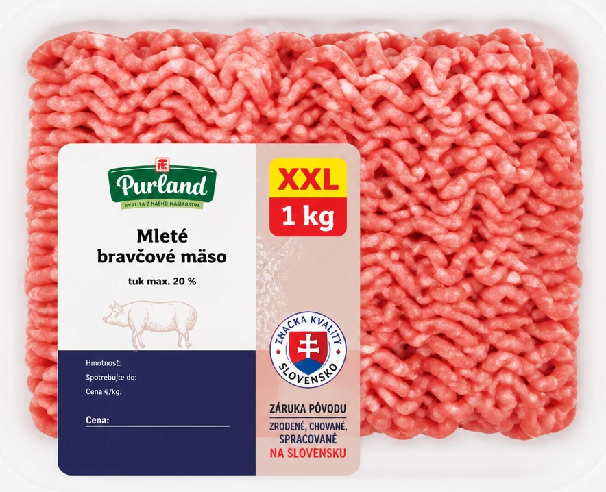 Mleté bravčové mäso