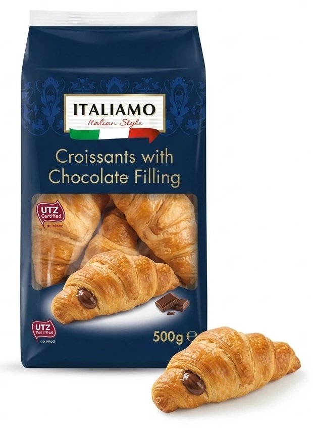 Croissanty s náplňou
