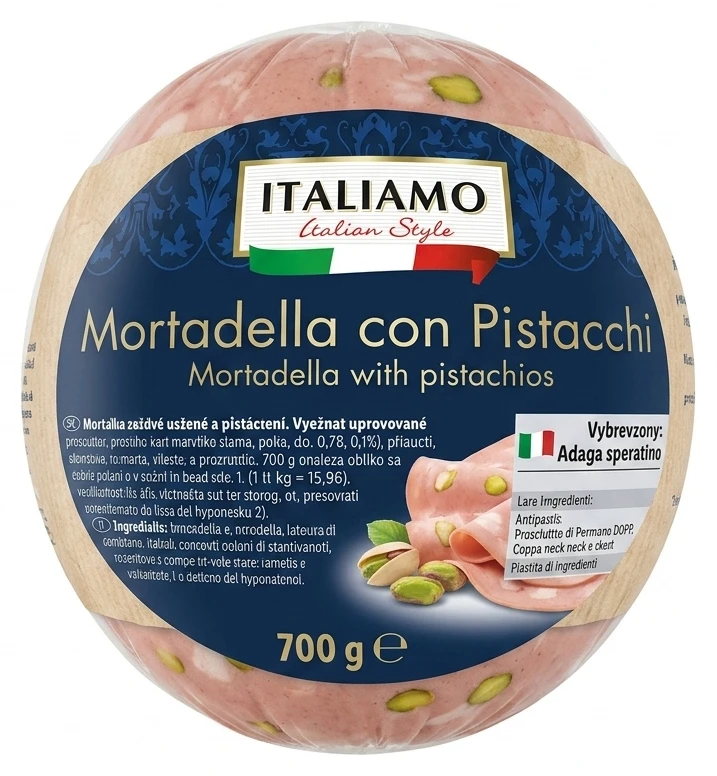 Mortadella s pistáciami