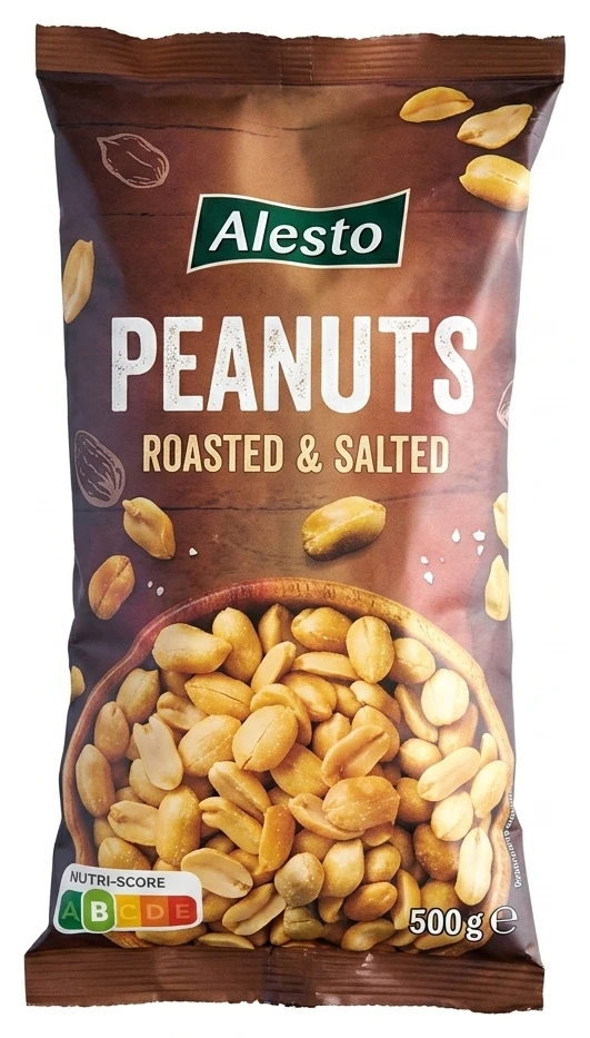 Pražené arašidy