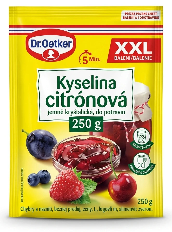 Dr. Oetker Kyselina citrónová