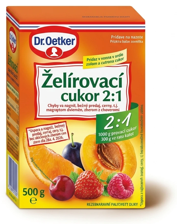 Dr. Oetker Želírovací cukor Extra 2:1