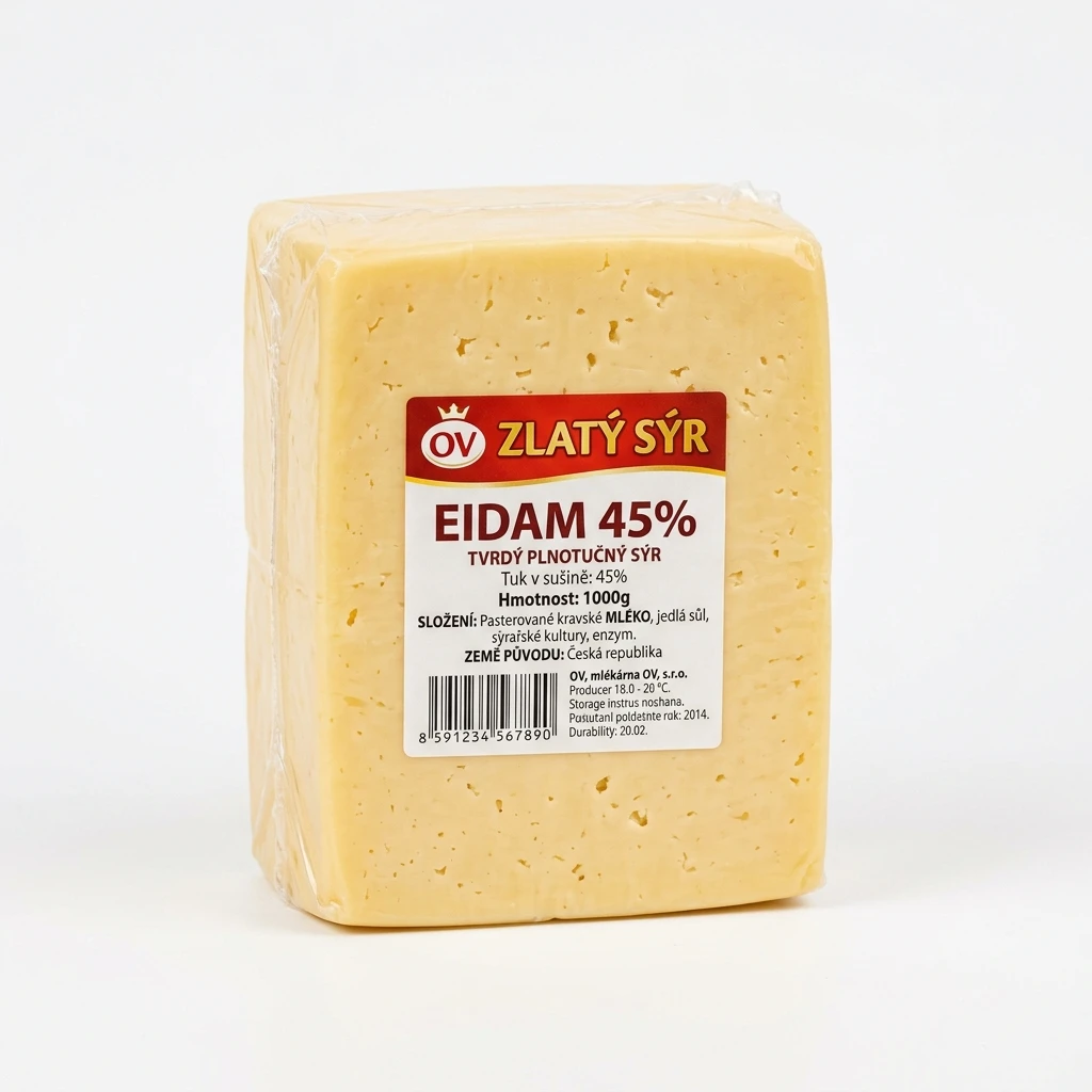OV ZLATÝ SYR EIDAM 45%