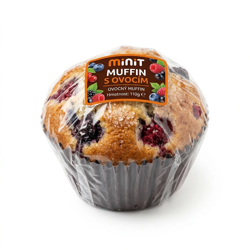 MUFFIN S OVOCÍM 110G MINIT