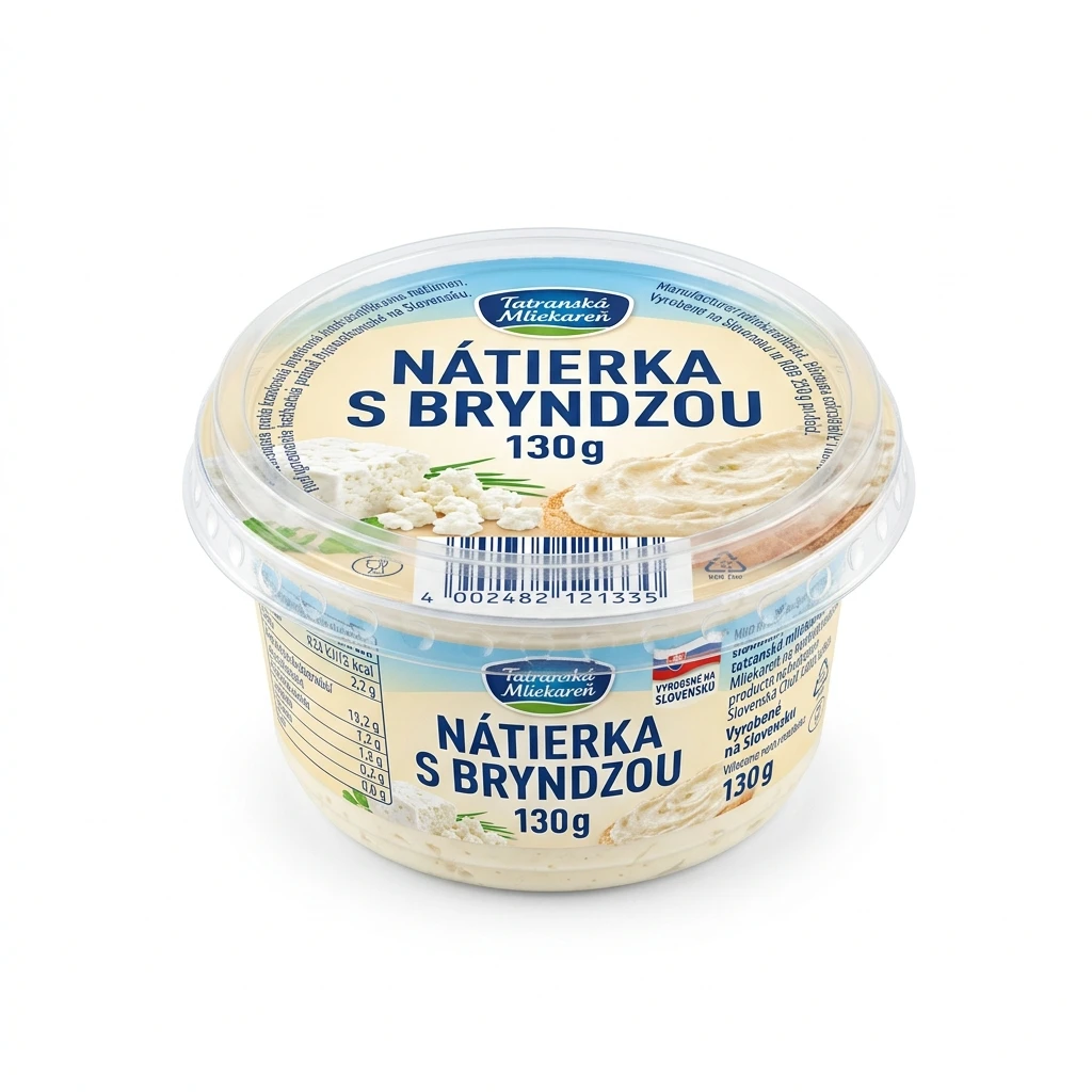 NÁTIERKA S BRYNDZOU 130G