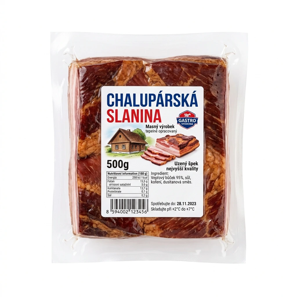 CHALUPÁRSKÁ SLANINA 500G