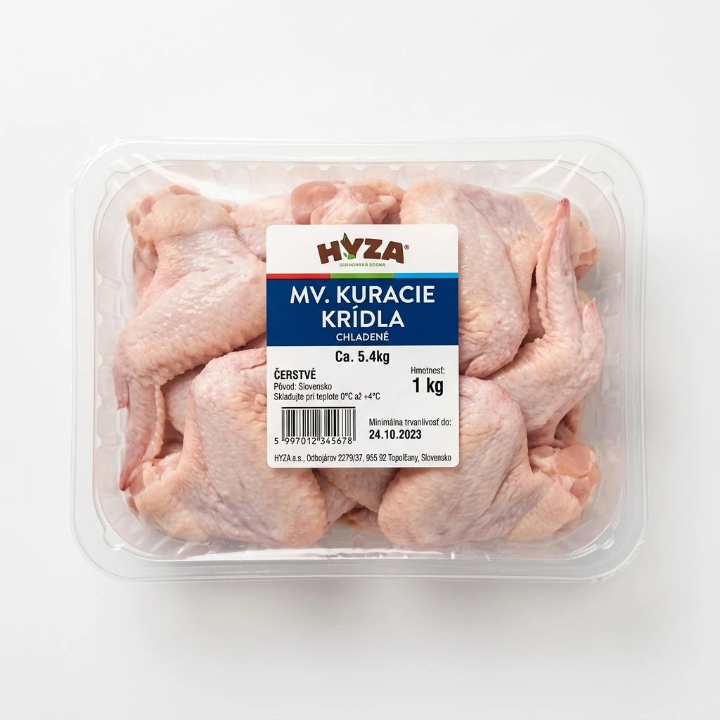 HYZA MV.KURACIE KRÍDLA CA.5.4KG