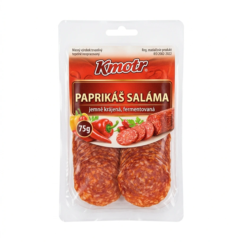 PAPRIKÁŠ SALÁMA 75G    KMOTR