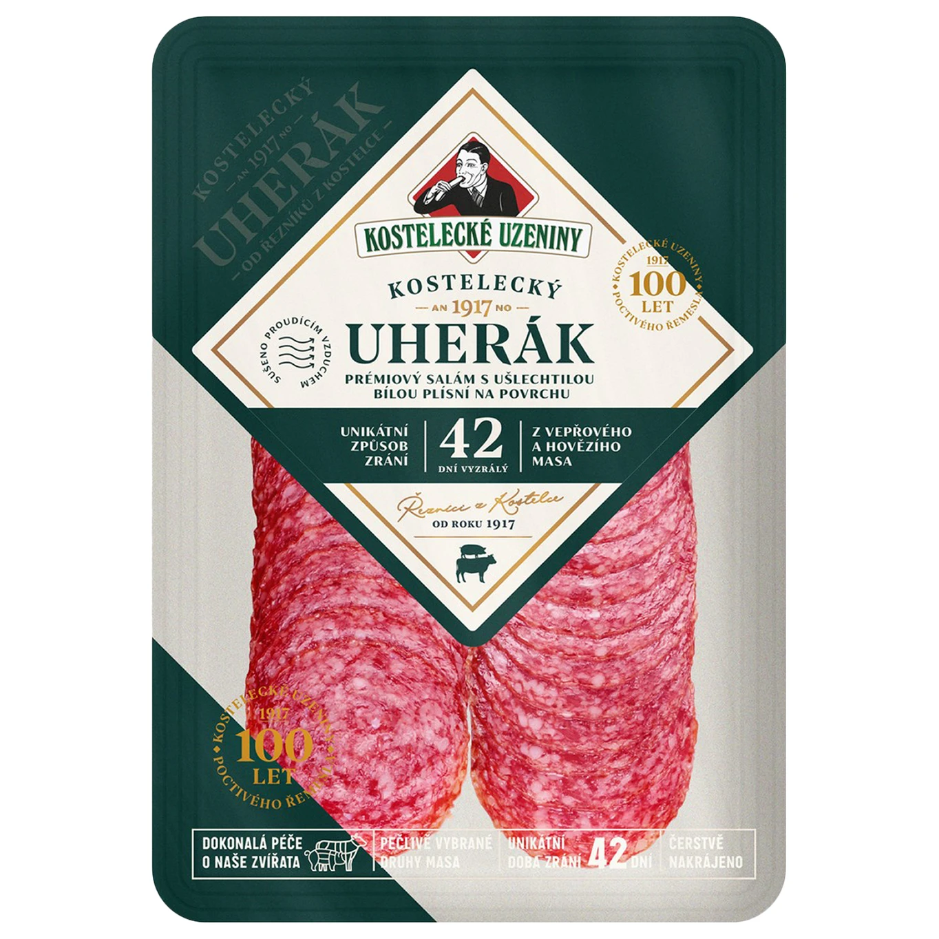 KOSTELECKÝ UHERÁK 100G KOSTELEC