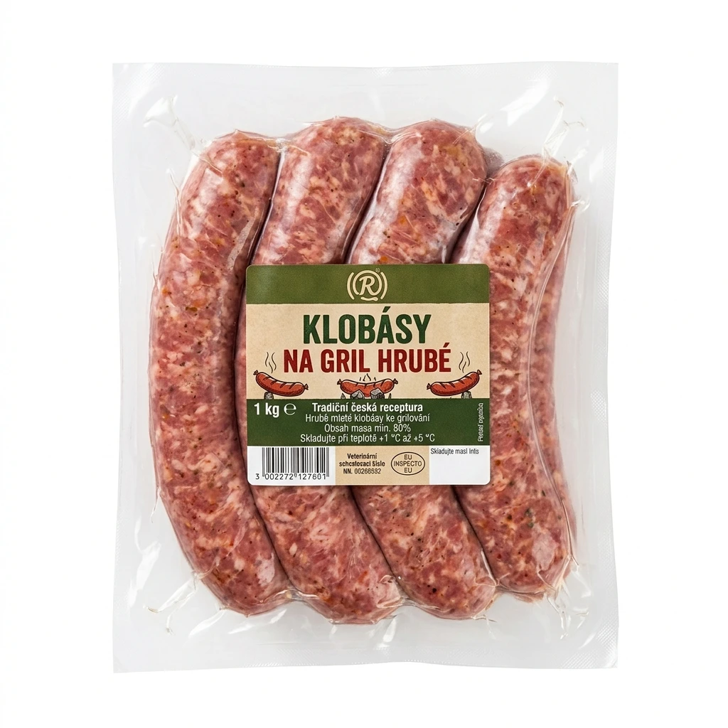 (R) KLOBÁSY NA GRIL HRUBÉ