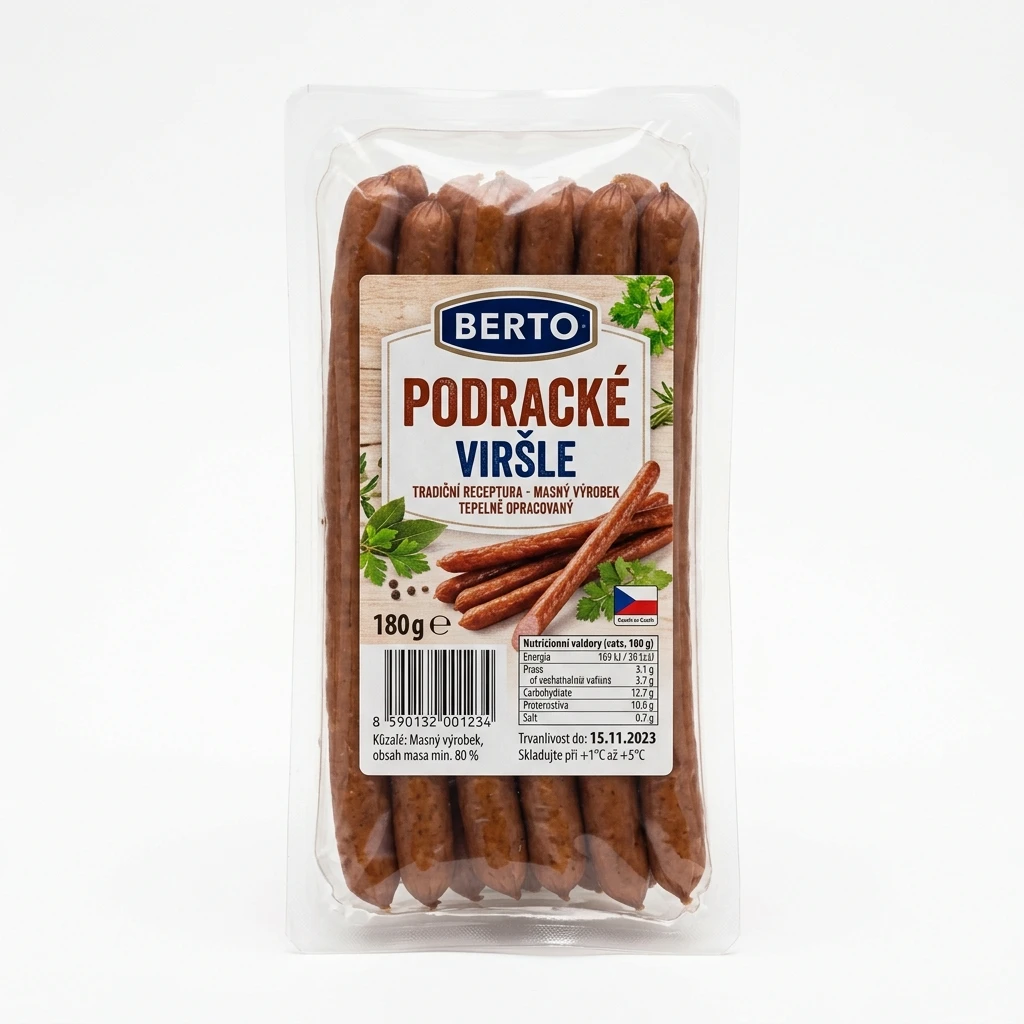 PODRACKÉ VIRŠLE 180G BERTO