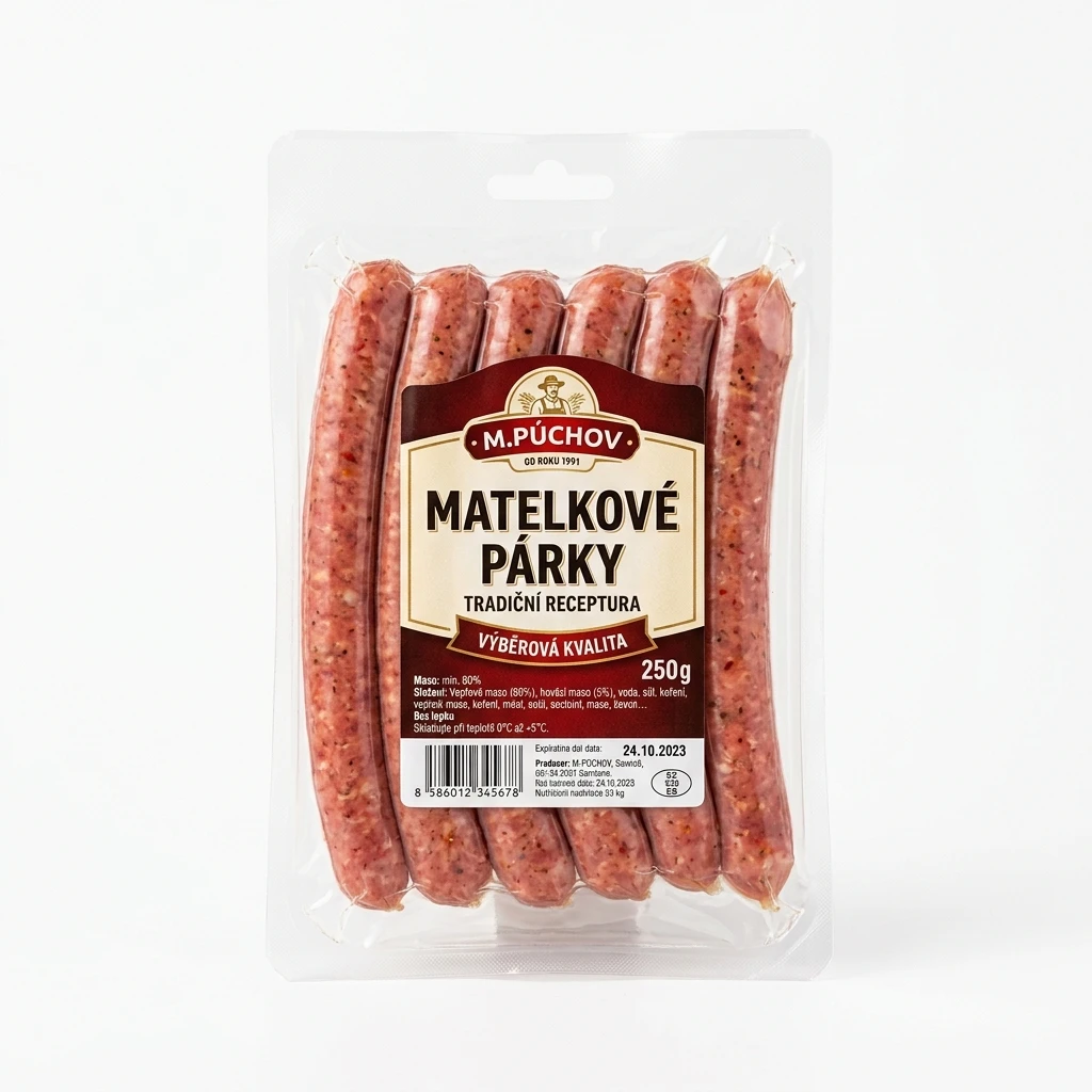 MATELKOVÉ PÁRKY 250G M.PÚCHOV