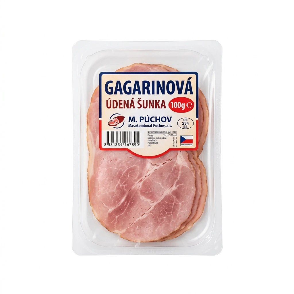 GAGARINOVÁ ÚDENÁ ŠUNKA 100G M.PÚCHOV