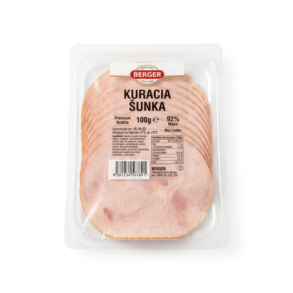 KURACIA ŠUNKA 100G BERGER