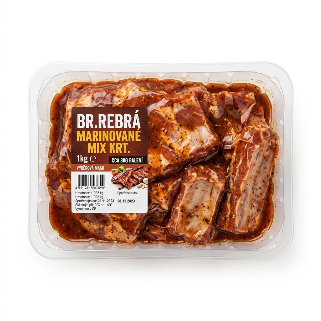 BR.REBRÁ MARINOVANÉ MIX KRT. CA.3KG