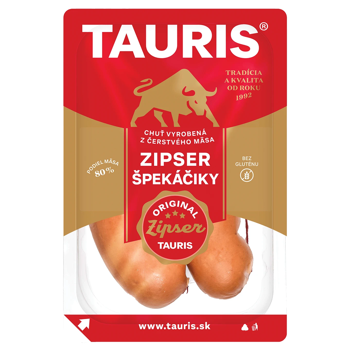ZIPSER ŠPEKAČKY 360G TAURIS