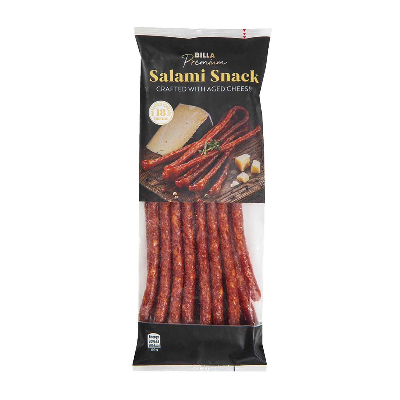 BILLA PREMIUM SALAMI SNACK SYR 100G