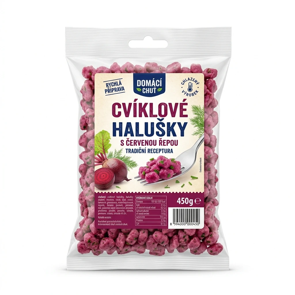 CVIKLOVÉ HALUŠKY 450G