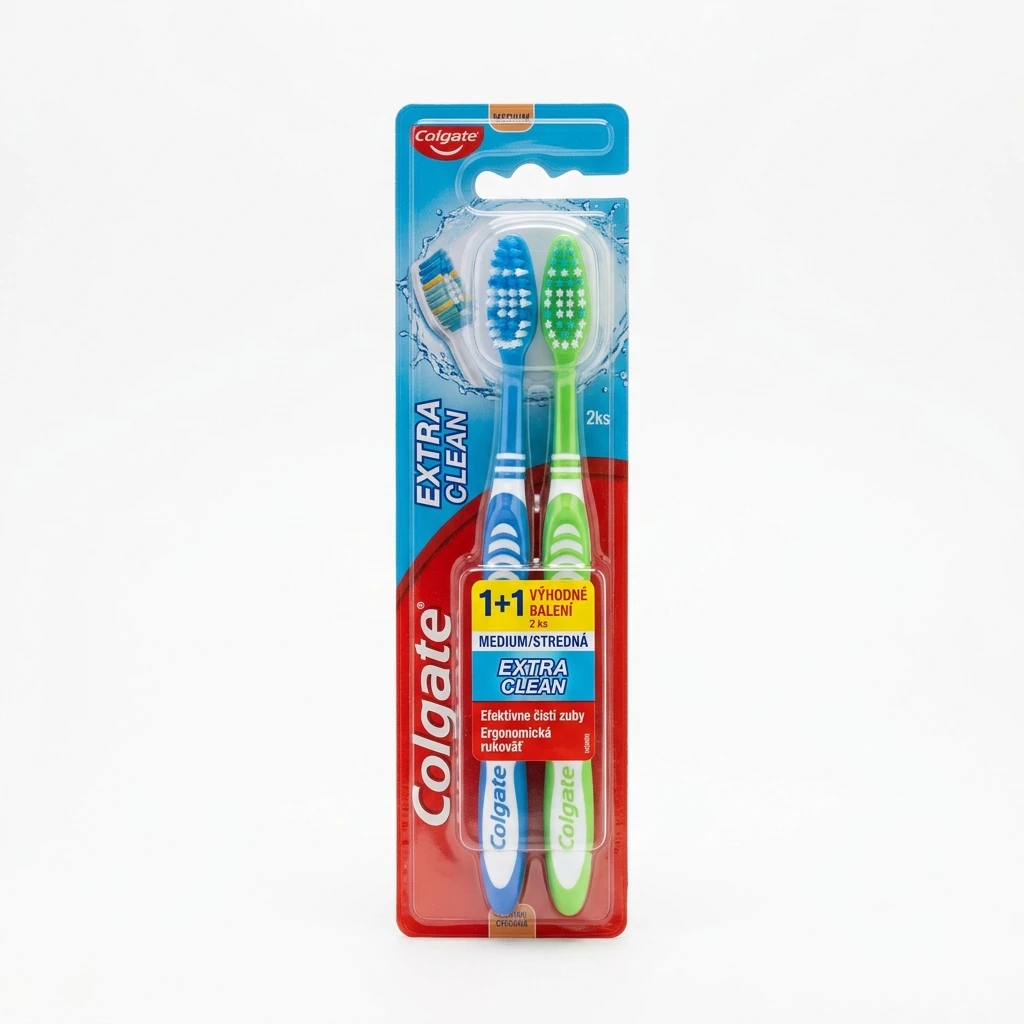 COLGATE KEFKA 1+1 EXTRA CLEAN STREDNA