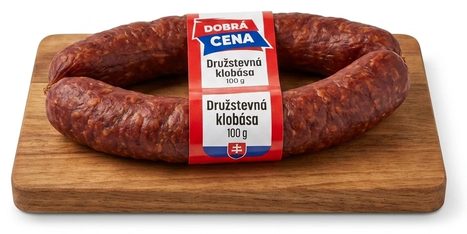 Dobrá cena Družstevná klobása