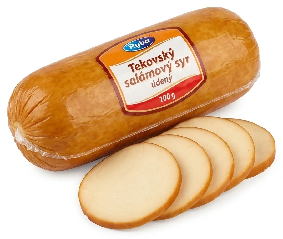 Tekovský salámový syr údený