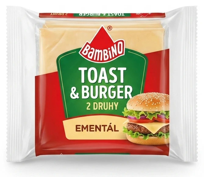 Bambino Toast & Burger 2 druhy