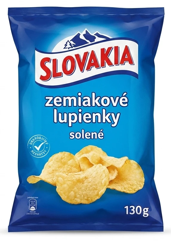Slovakia zemiakové lupienky solené