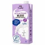 TOMU VER Bezlaktózové mlieko polotučné 1,5%