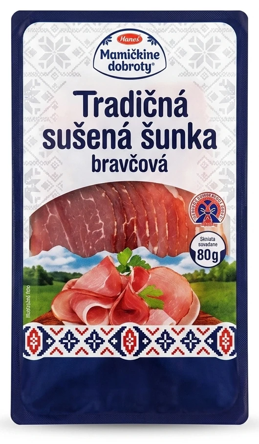 Mamičkine dobroty Tradičná sušená šunka