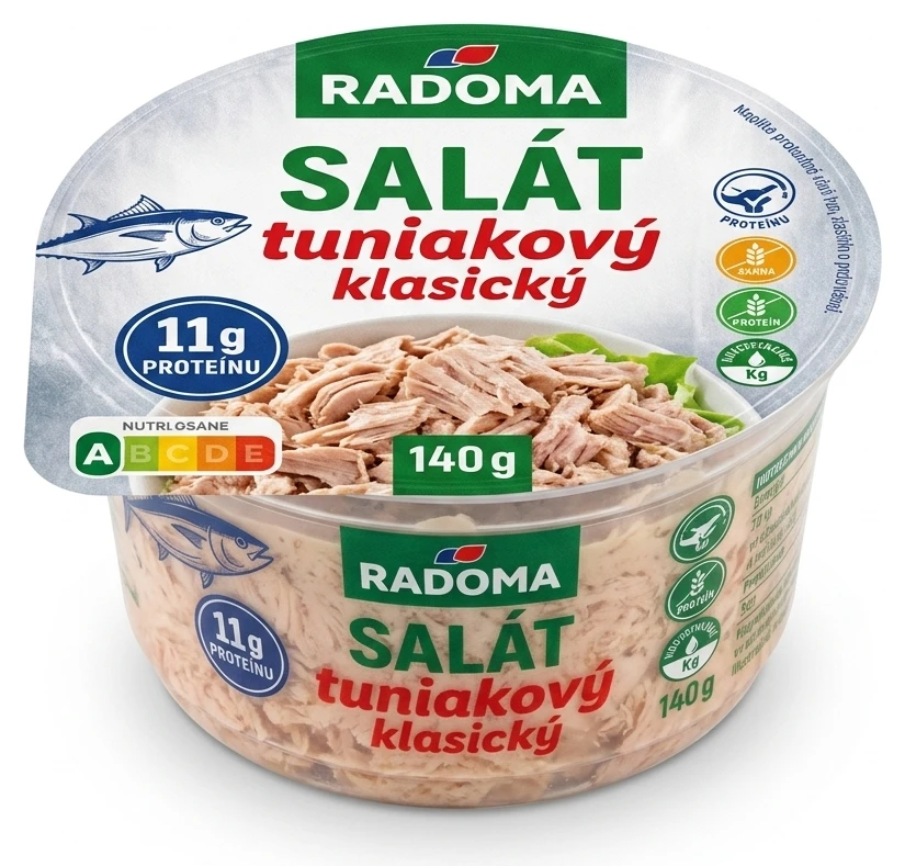 Tuniakový šalát