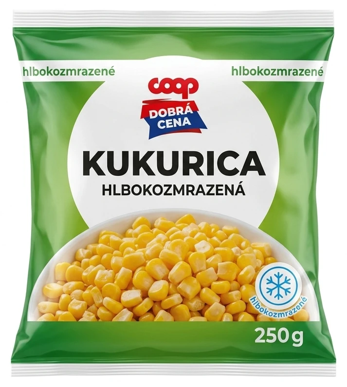 Kukurica hlbokozmrazená