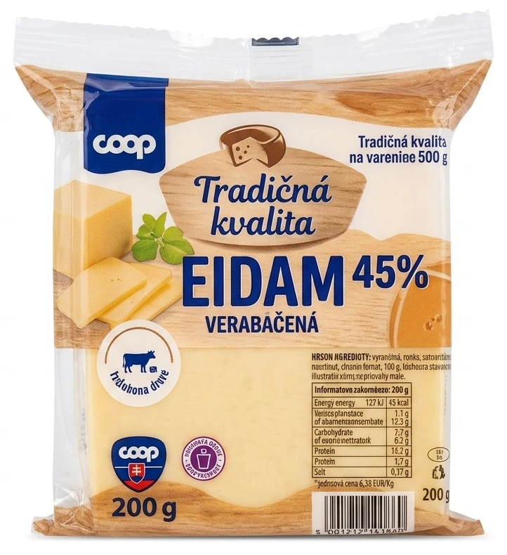 Eidam blok 2 druhy