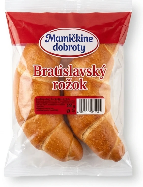 Mamičkine dobroty Bratislavský rožok 2 druhy
