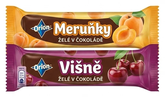 Želé v čokoláde 2 druhy