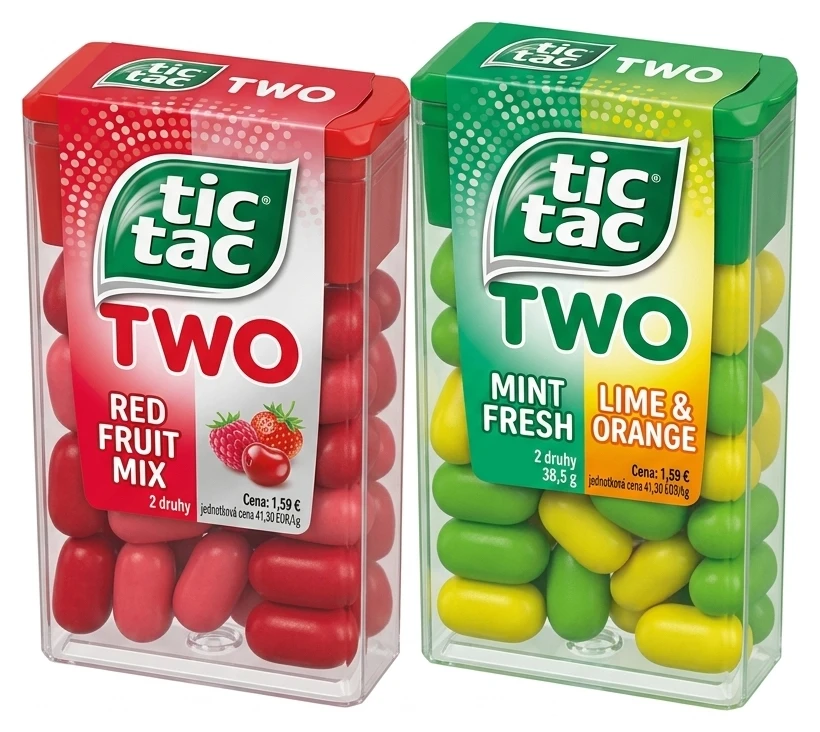 Tic tac TWO 2 druhy