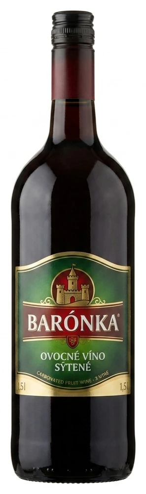 Barónka ovocné víno sýtené 2 druhy