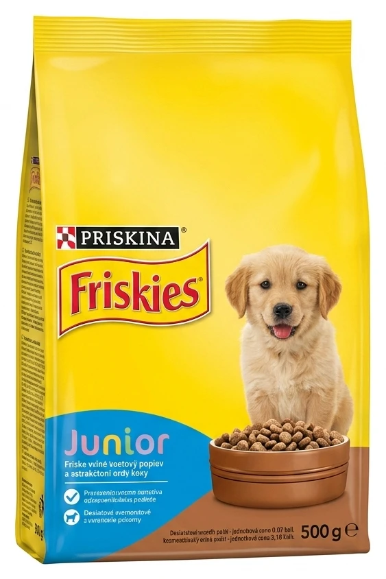 Friskies krmivo pre psy 2 druhy