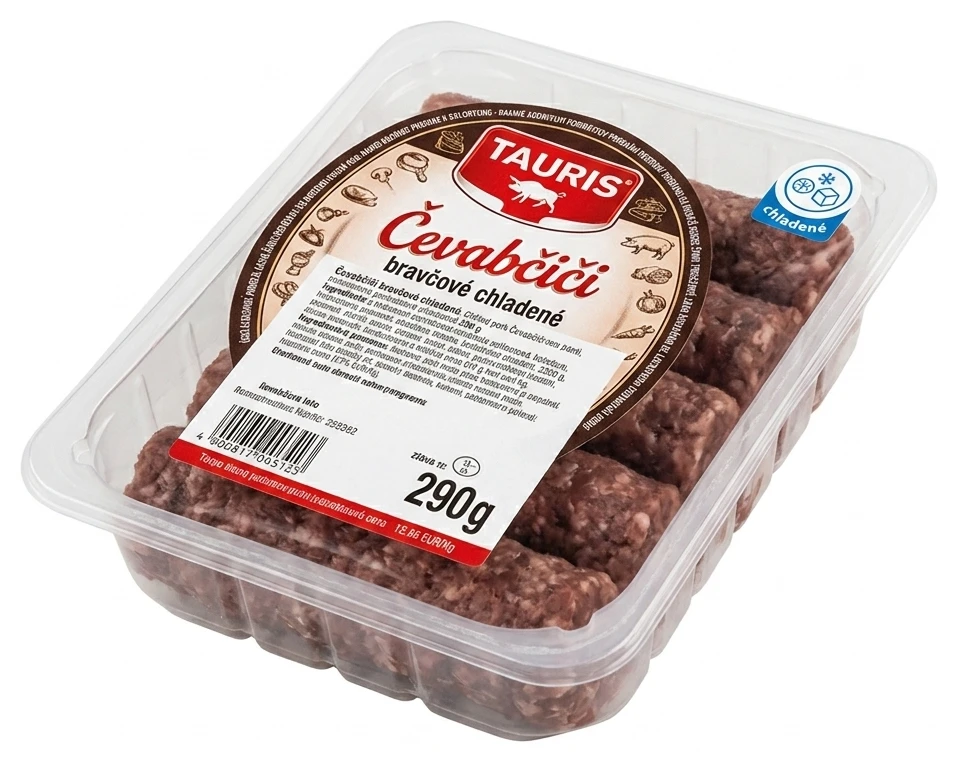 Čevabčiči bravčové chladené