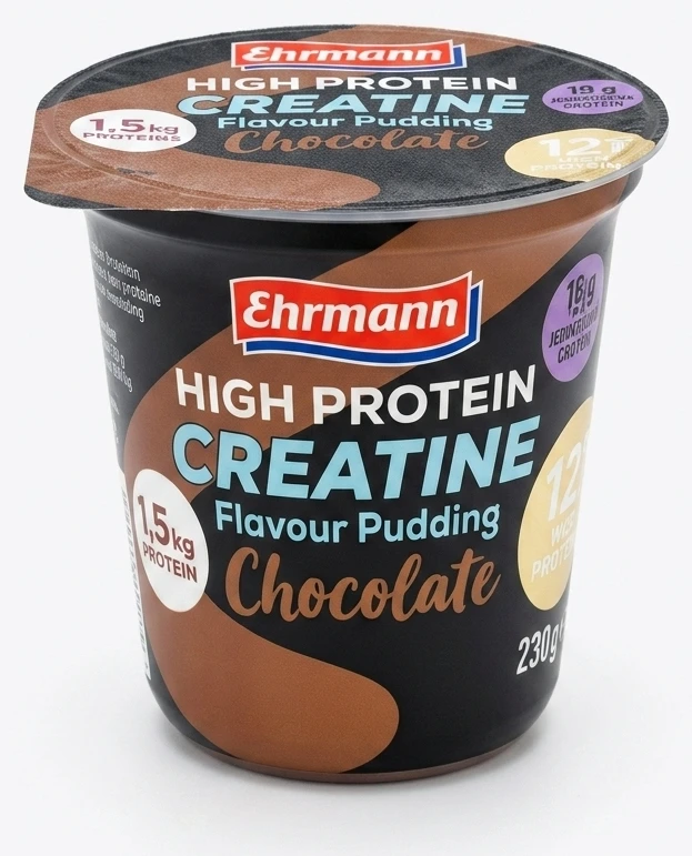 Puding High Protein Creatine 2 druhy