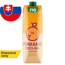 Rio Cold Press 100% pomaranč Costa Rica s dužinou 1 l