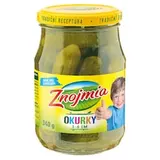 Znojmia Uhorky sterilizované 30-60 mm 340 g
