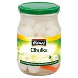 Hamé Cibuľka v korenenom sladkokyslom náleve s cukrom a sladidlom 330 g