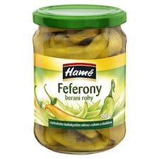 Hamé Feferóny baranie rohy v korenenom sladkokyslom náleve 500 g