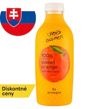 Rio Cold Press 100% pomarančová šťava s dužinou 750 ml