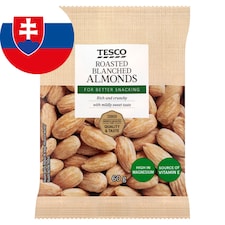Pražené blanšírované jadrá mandlí 60 g
