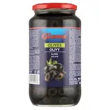 Giana Čierne olivy krájané v slanom náleve 900 g