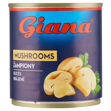 Giana Šampiňóny krájané v slanom náleve 200 g