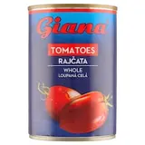 Giana Lúpané paradajky celé v paradajkovej šťave 400 g