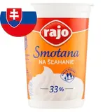 Rajo Smotana na šľahanie 33% 250 ml