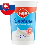 Rajo Smotana pochúťková kyslá 14% 250 g